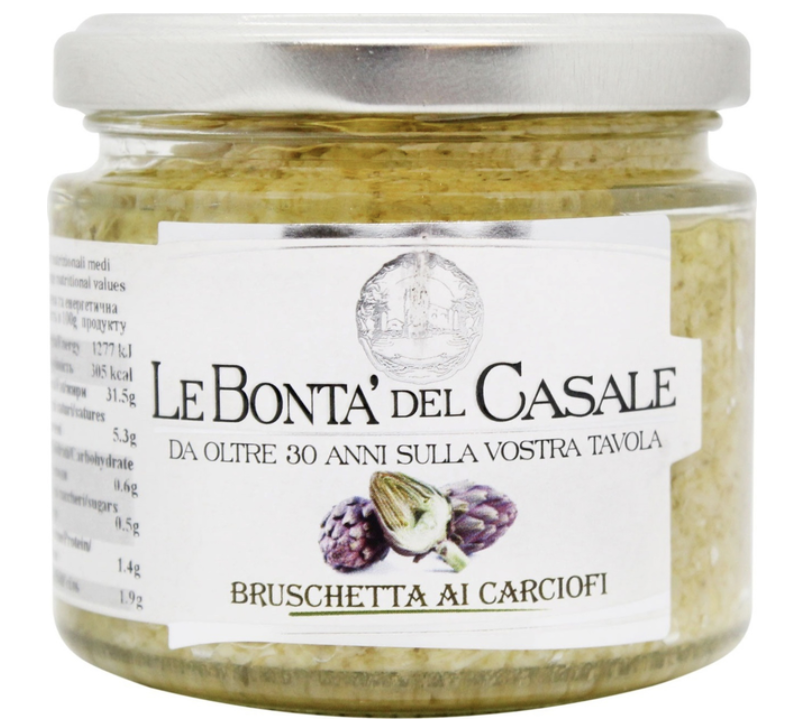 Соус DISPAC БРУСКЕТТА артишок скло 212мл